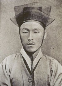 Kim Ok Gyun, fondateur du mouvement Gaehwapa et rebelle pro-japonais lors de l’incident Gabsin