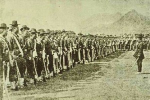 Soldats coréens lors de l’incident Imo en 1882